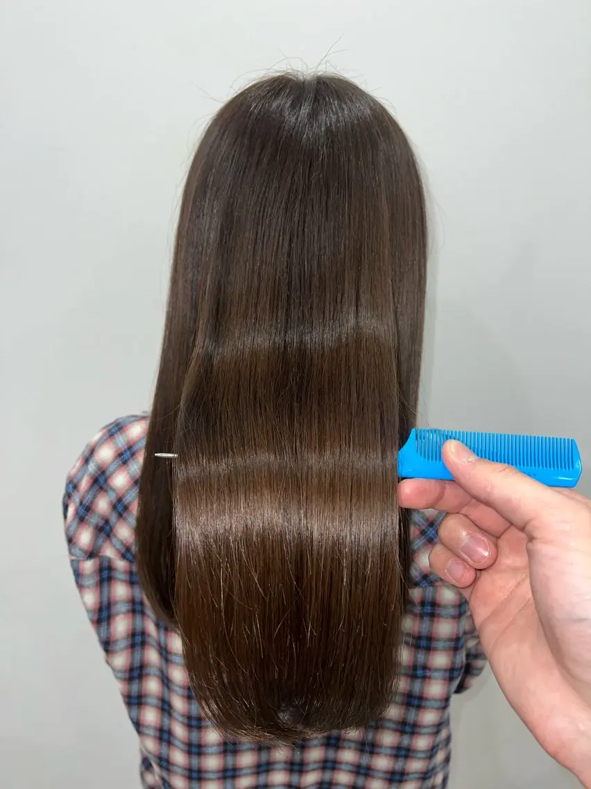ロング 髪質改善 トリートメント 荒木 ユウのヘアスタイル