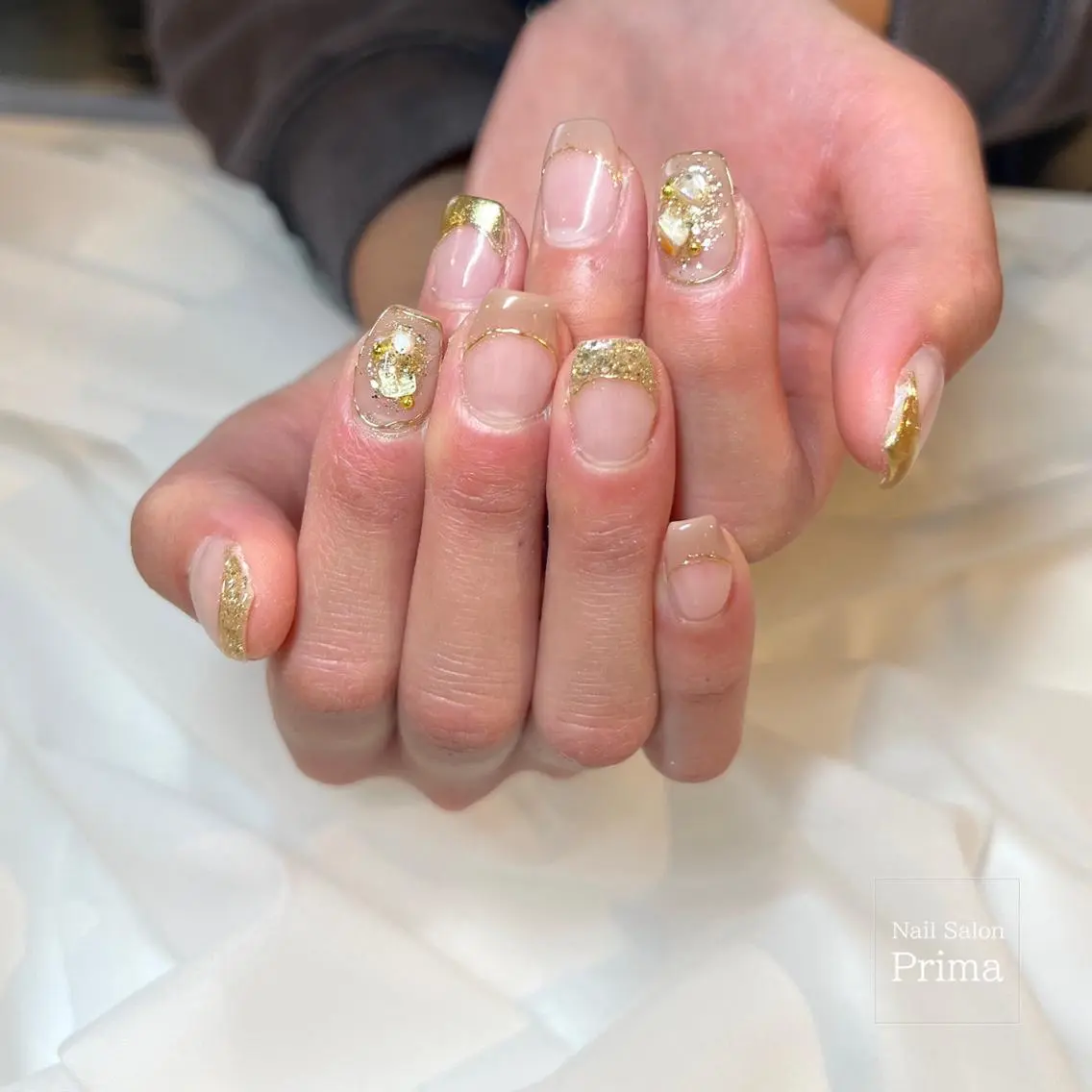ミディアム ネイル SalonPrima 西院Nail&Eyeのネイルデザイン