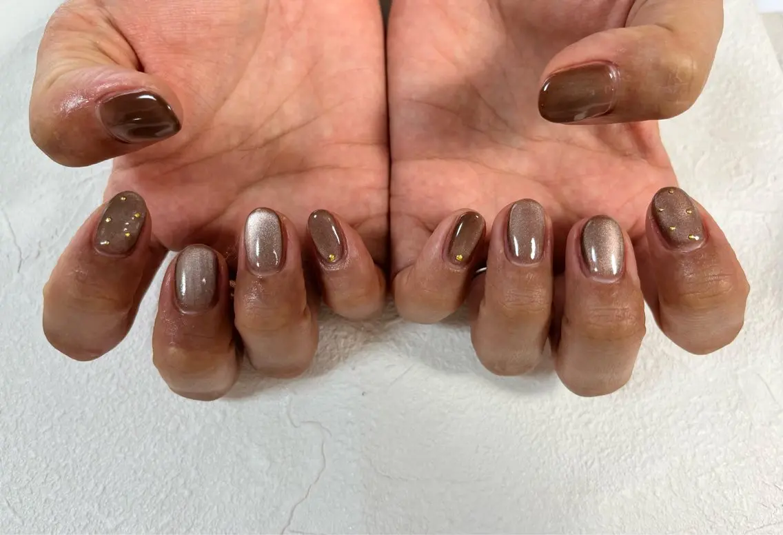 ネイル オーロラネイル フットネイル フレンチネイル ジェルネイル 韓国ネイル ハンドネイル kiki nail たまプラーザのネイルデザイン