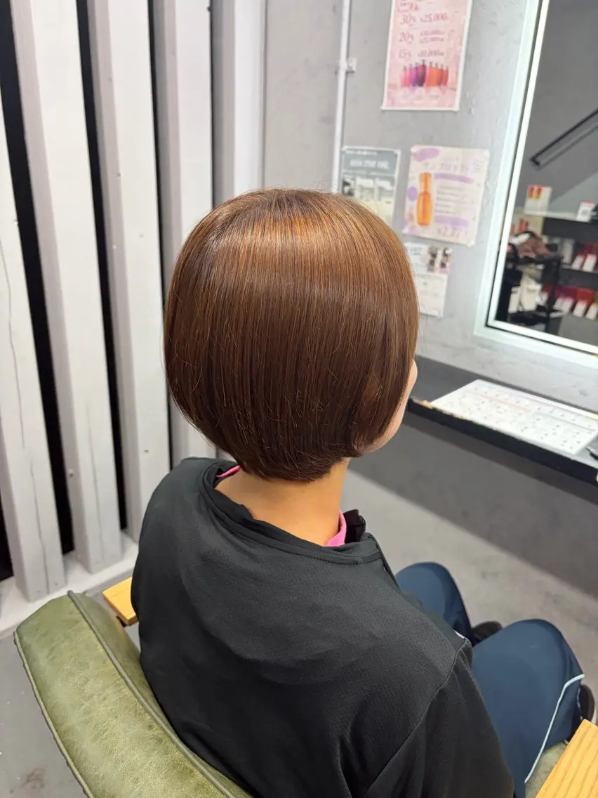 ショート やぶかみ りんのヘアスタイル