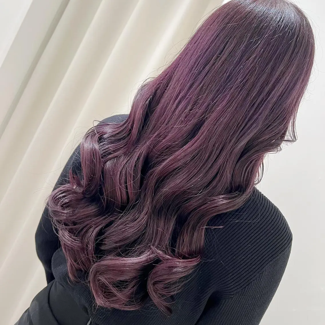 ロング カラー ヘアアレンジ ラベンダーカラー 髪質改善 トリートメント ヘアカラー トリートメント 新宿color🐝 AYAKA🌈💖のヘアスタイル