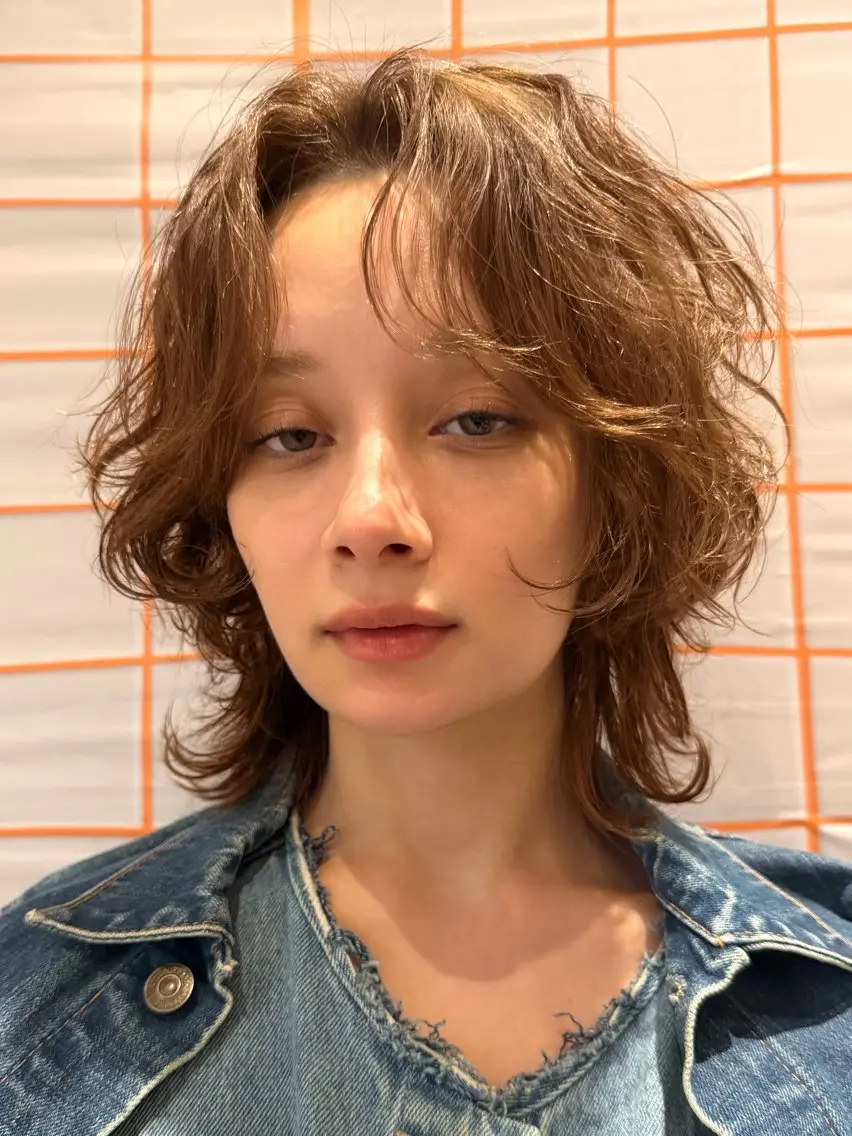【期間限定】"レディースのみ"カット+パーマ+トリートメント僕にしかできないゆるっとくしゃっとおしゃれなヘアへ★の写真