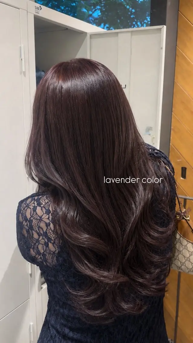 カラー sumire ༊·˚ 透明感／艶Colorのヘアスタイル
