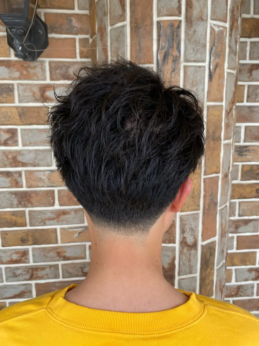 カット+シャンプー+眉毛の写真