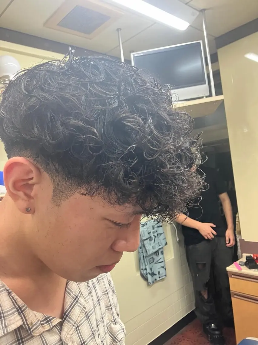 パーマ カット パーマ 佐古 達平のヘアスタイル