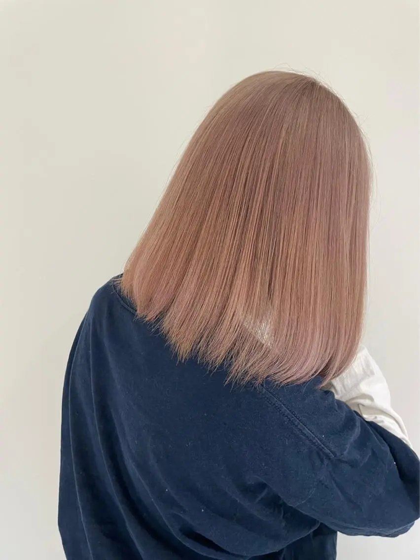 🌸フルブリーチ+ワンカラー🌸link3stepTR付きの写真