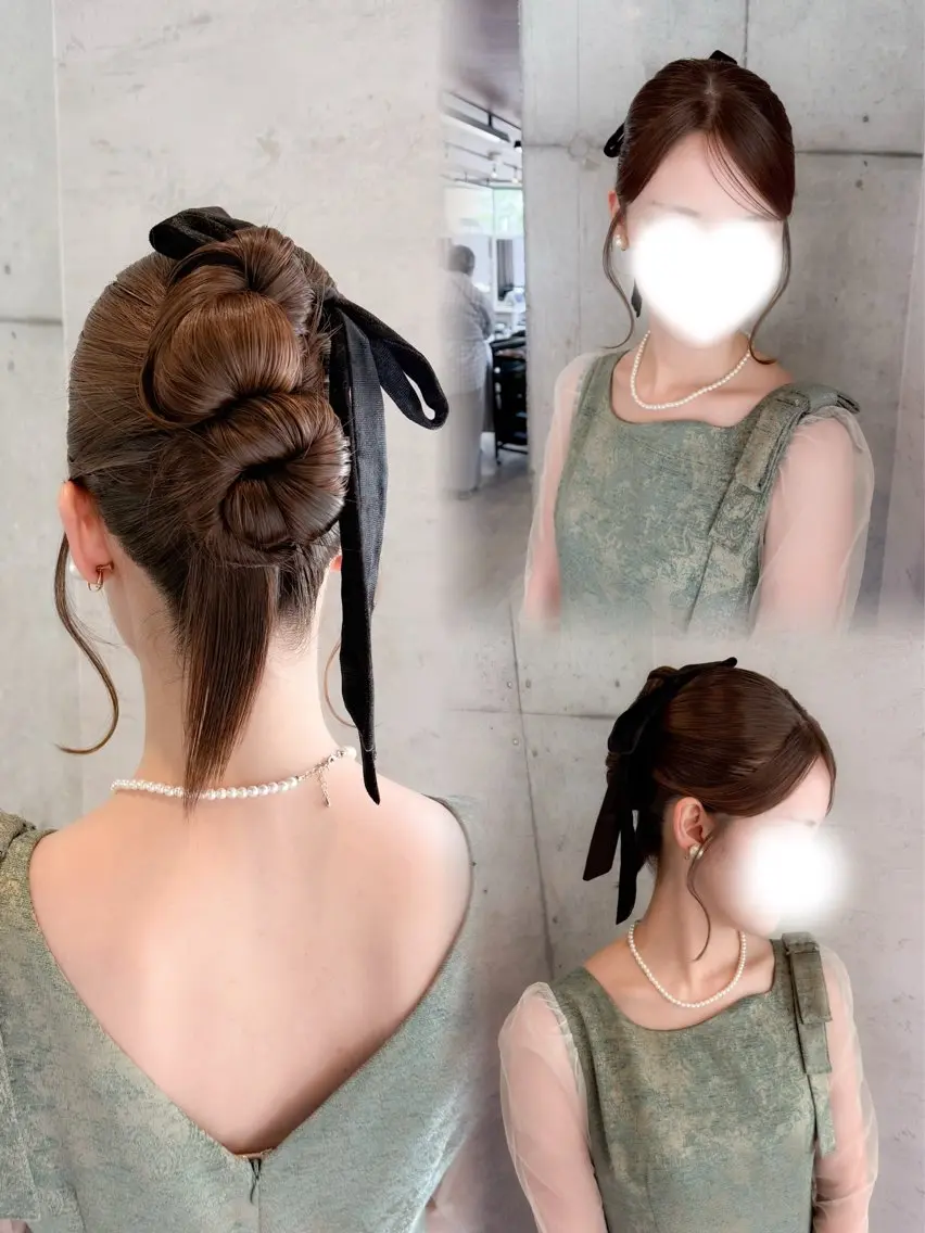 ヘアアレンジ はやしほのか| ヘアセット×カラーのヘアスタイル