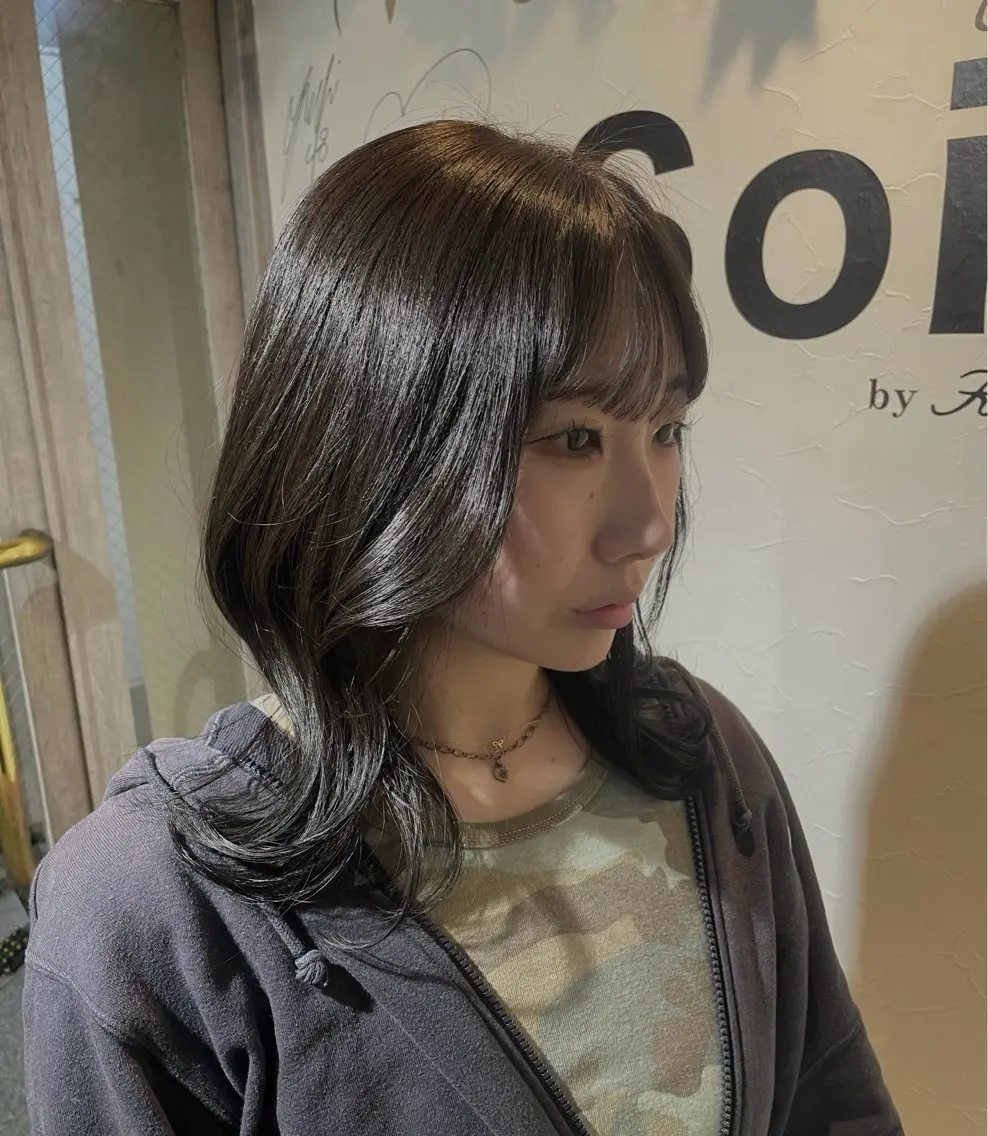 ミディアム カラー Rechal🌙 yuuのヘアスタイル