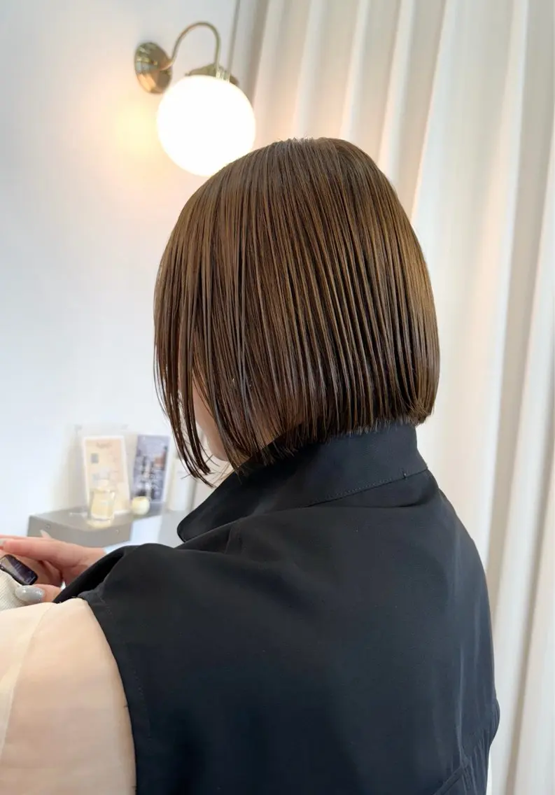 ショート ボブ 【透明感ナチュラル】 ゆうせいのヘアスタイル