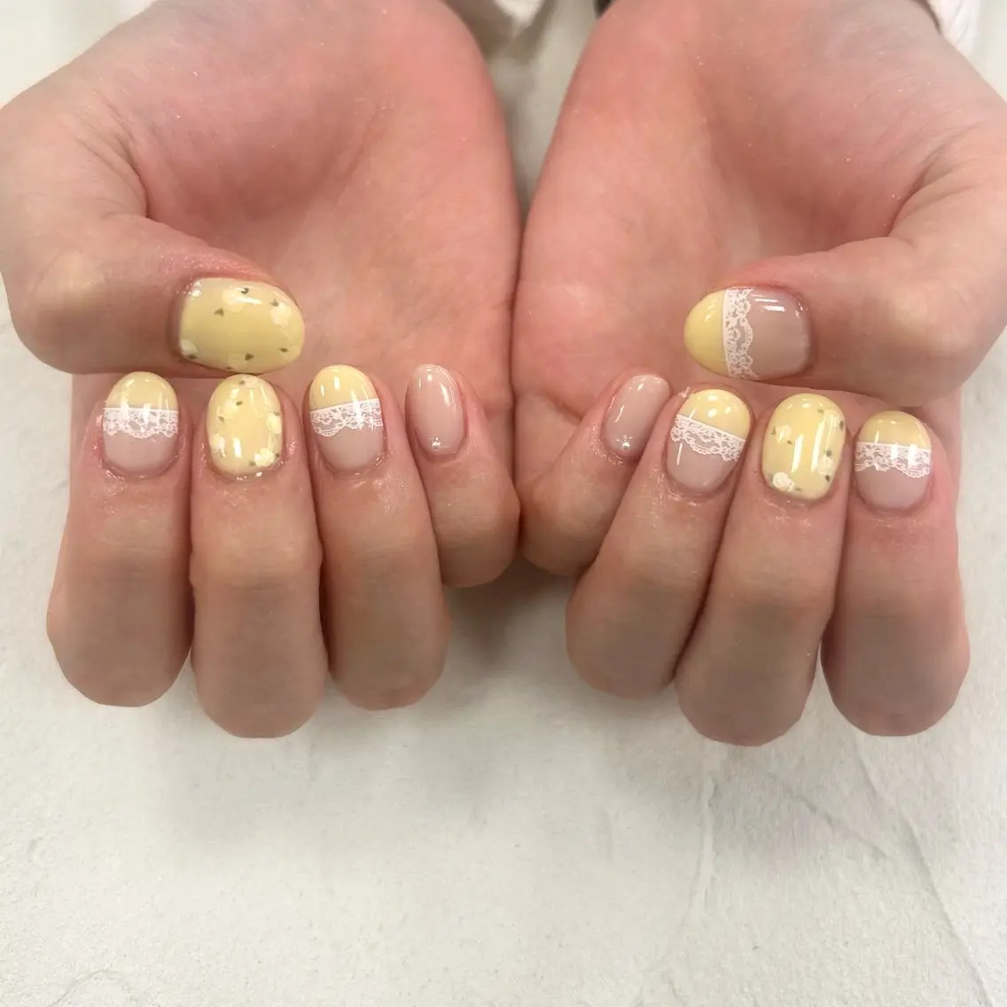 ネイル ハンドネイル Bianca  🎀 Hayakawaのネイルデザイン