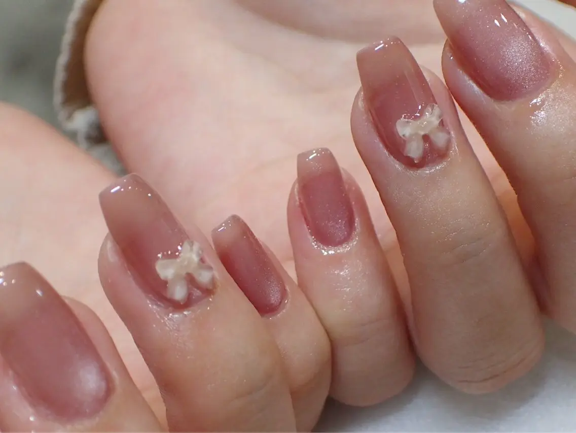 ネイル ワンカラーネイル ハンドネイル hana_lala _ange🍓💫のネイルデザイン