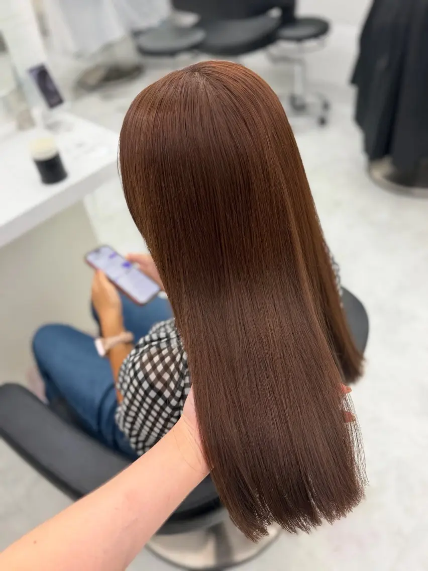 ロング カラー カット ヘアカラー 🤍レイヤー/顔周り /hirari🤍のヘアスタイル