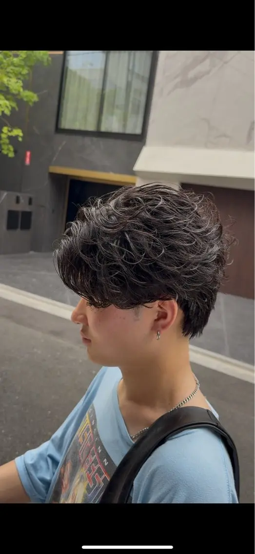 パーマ メンズ 当日予約⭕️ 太田のヘアスタイル