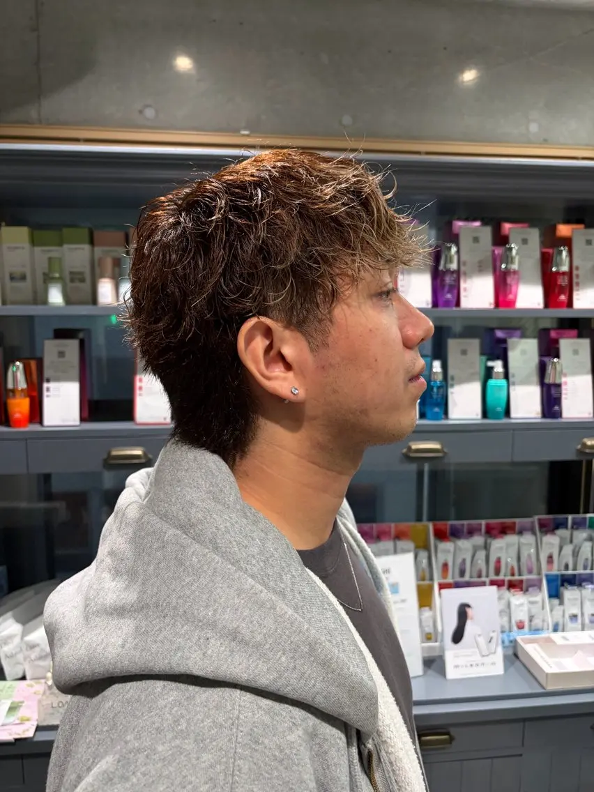 メンズ カット パーマ メンズカット パーマ飯野友喜のヘアスタイル