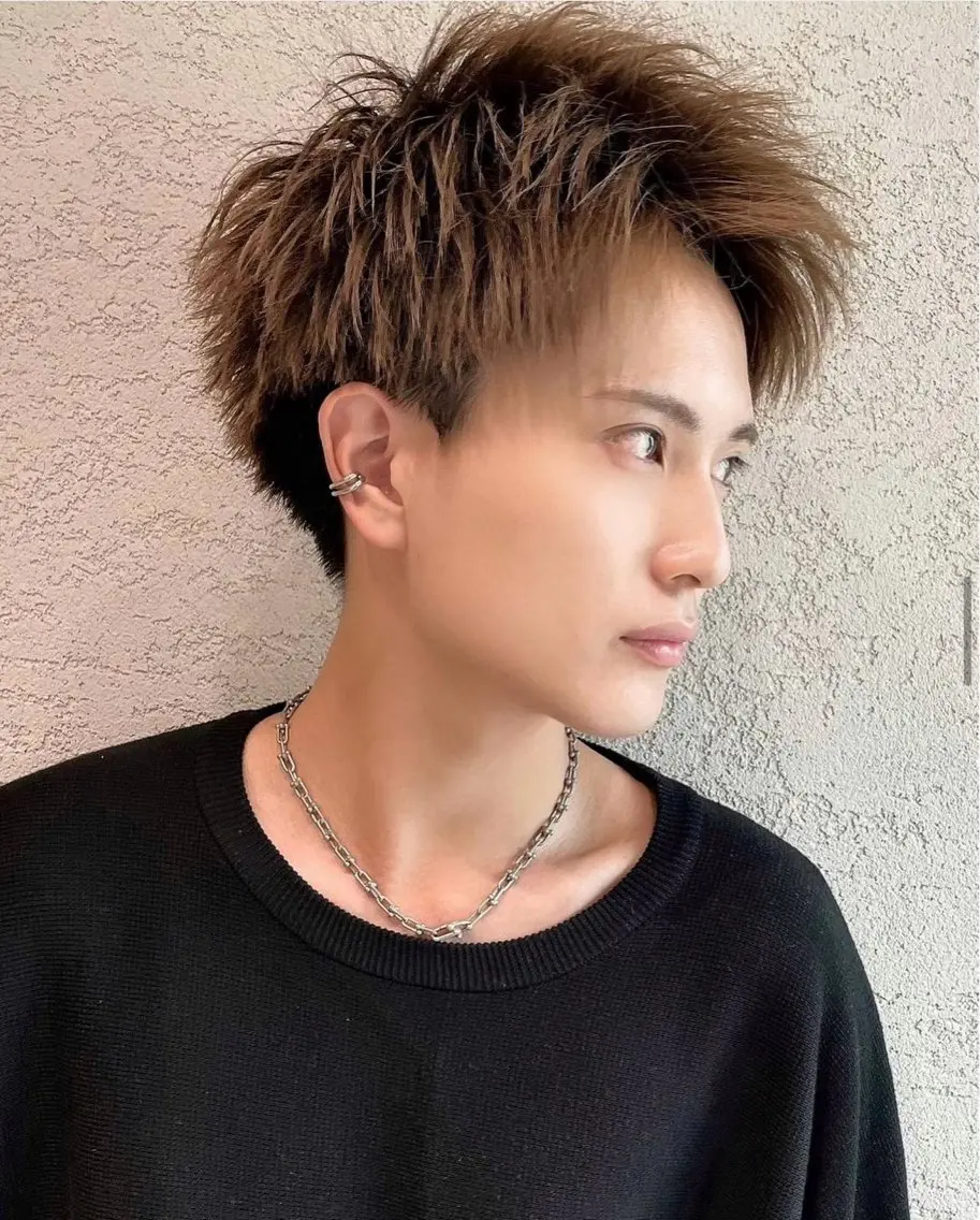 ショート 縮毛矯正/艶カラー 笠原康平のヘアスタイル