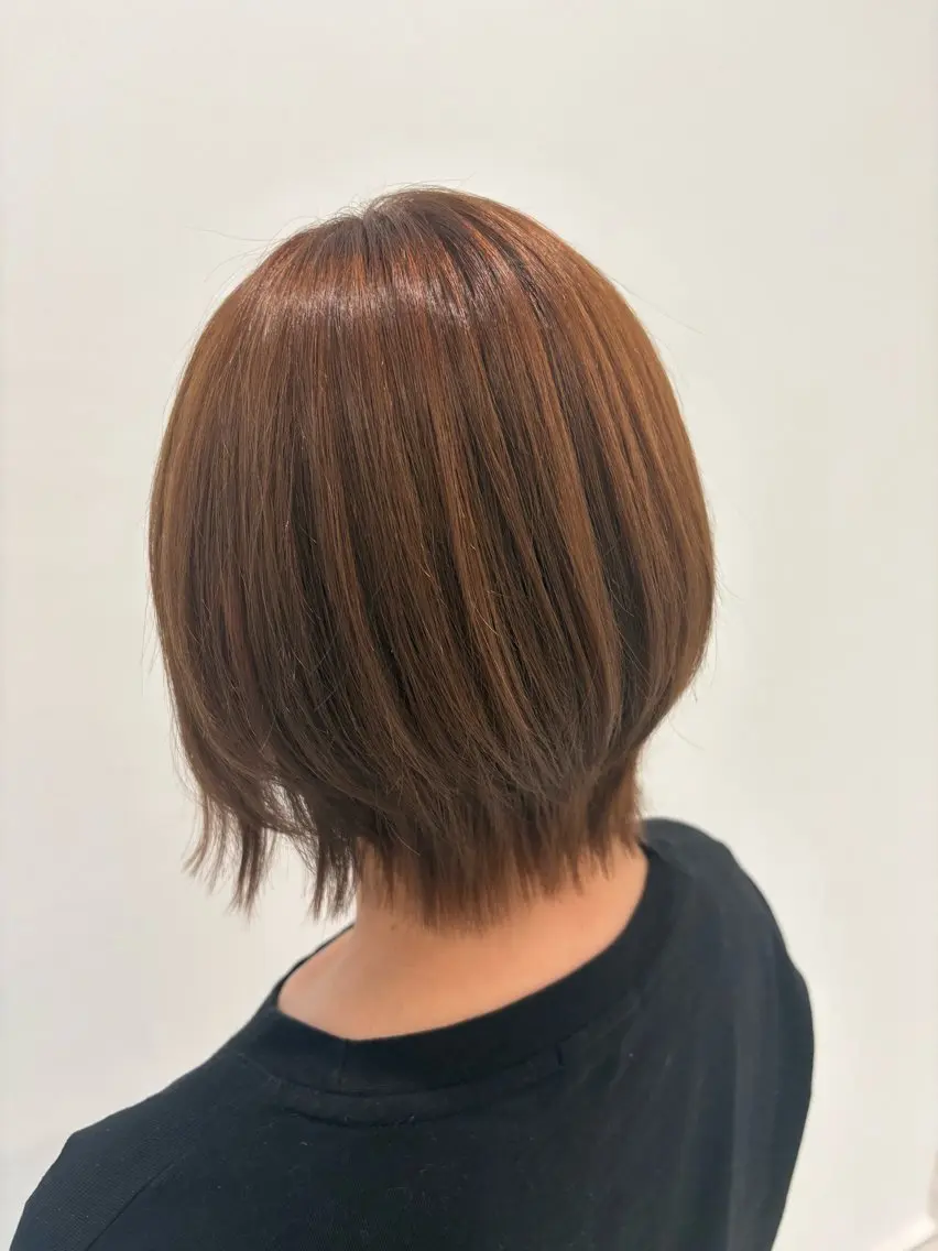 ショート カラー moi Blanc/ Aoyagiのヘアスタイル