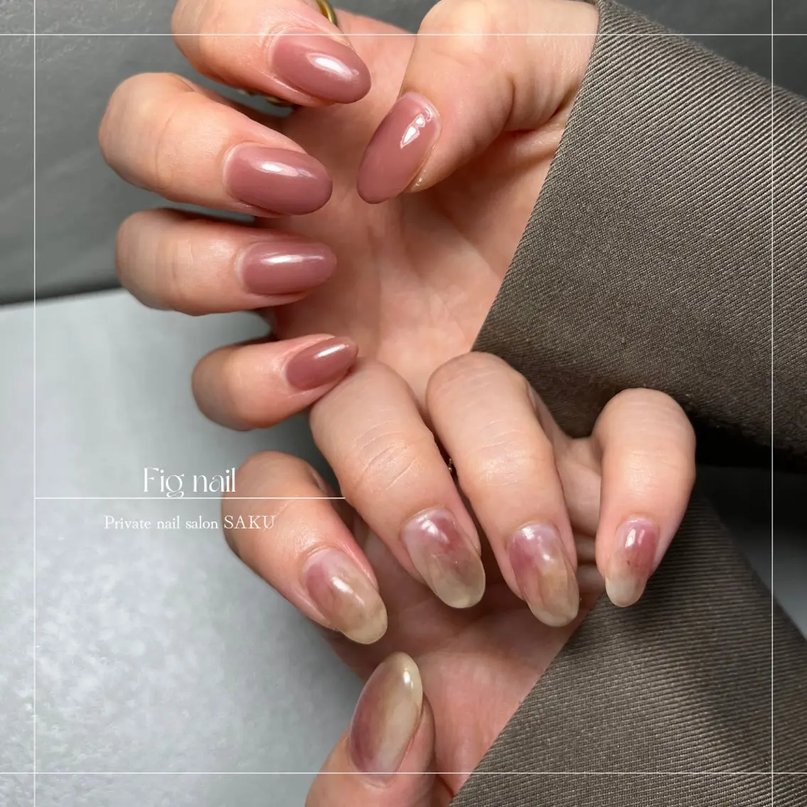 ネイル SAKU nail 作島茜のネイルデザイン
