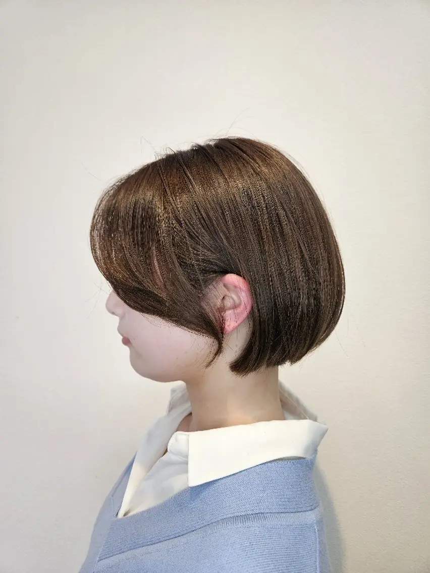 ショート カット トリートメント 内藤 旭のヘアスタイル