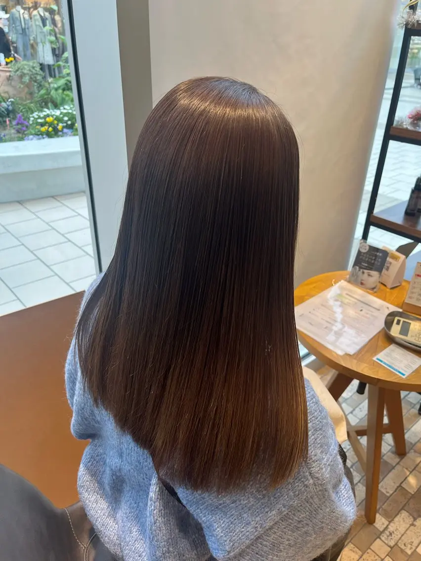 【minimo限定価格】カラー⭐️ シャンプー、ブロー込み🫧の写真