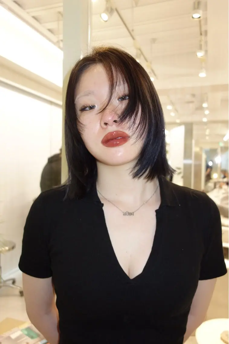 ショート ボブレイヤー ボブ レイヤーカット カット ヘアカラー トリートメント 似合わせレイヤー🪄 パーマ🌀/表参道のヘアスタイル