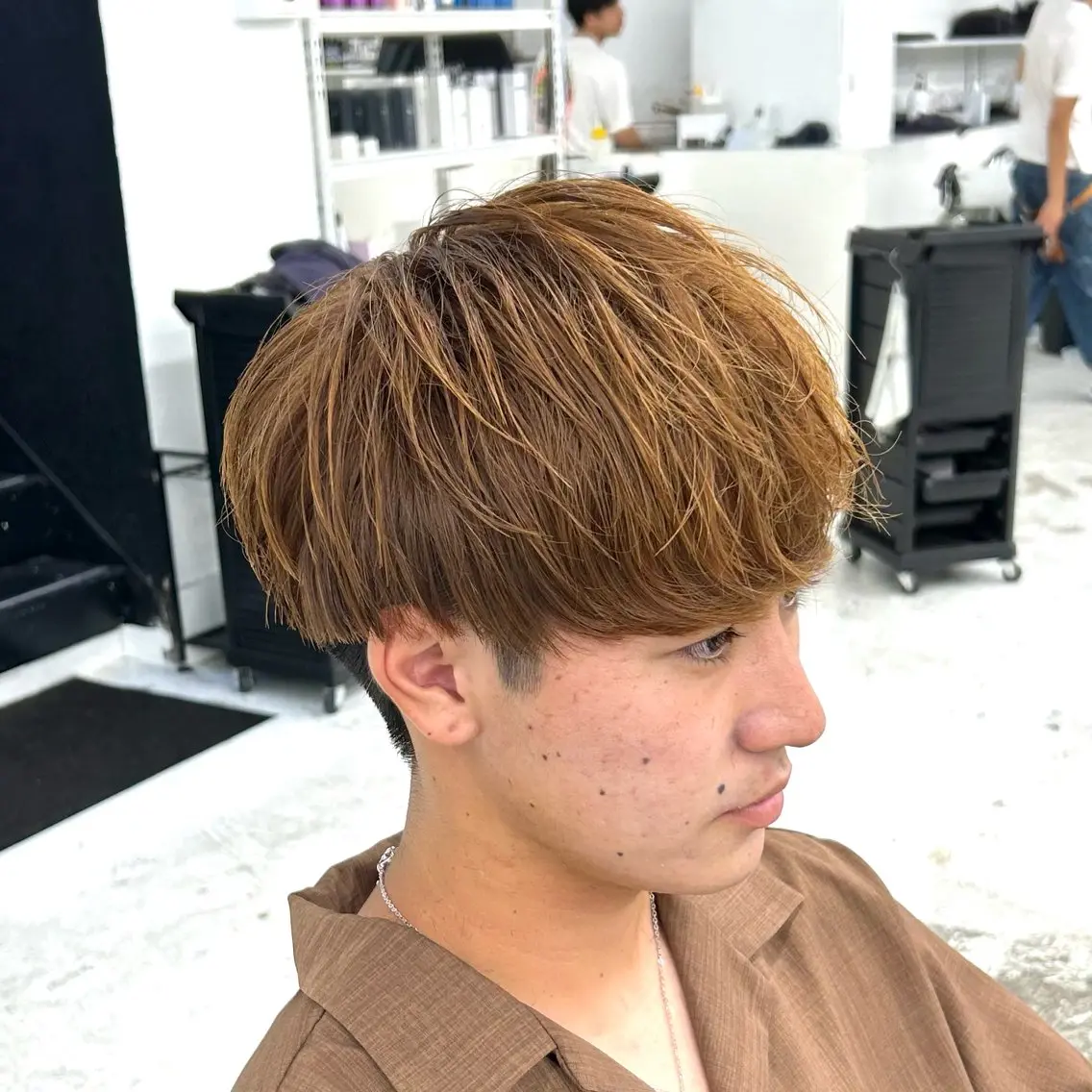 【メンズ限定🙆♂️】メンズカット+透明感カラーの写真