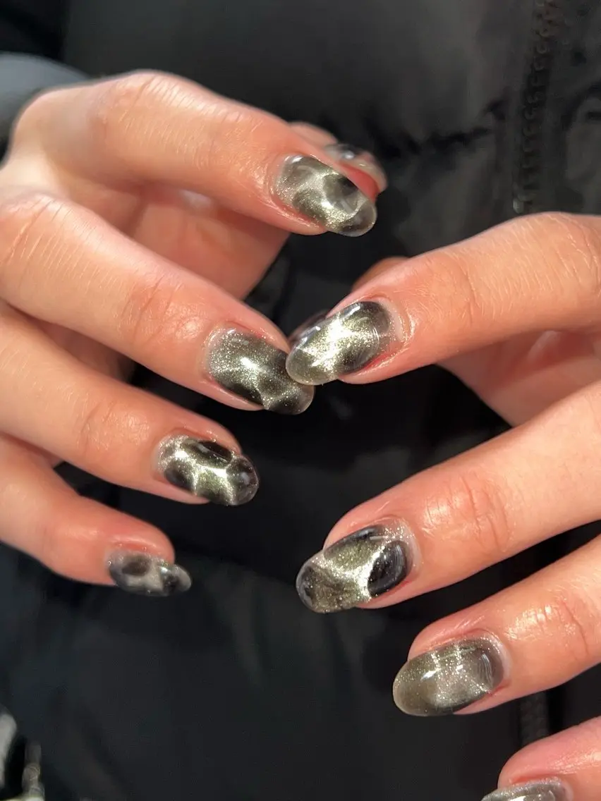ネイル ハンドネイル Hata nail 🎀個性派ニュアンスのネイルデザイン