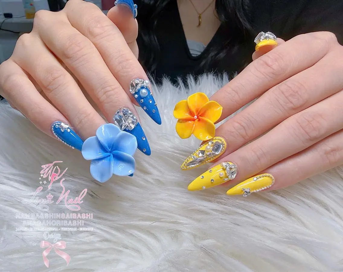 ネイル フットネイル ジェルネイル 持ち込み ネイルチップ ハンドネイル リナネイル 長堀橋店／東心斎橋店のネイルデザイン
