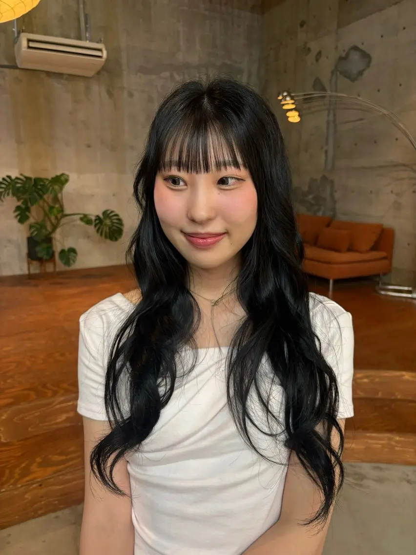 ロング カラー ヘアアレンジ ヘアカラー 英 このみのヘアスタイル