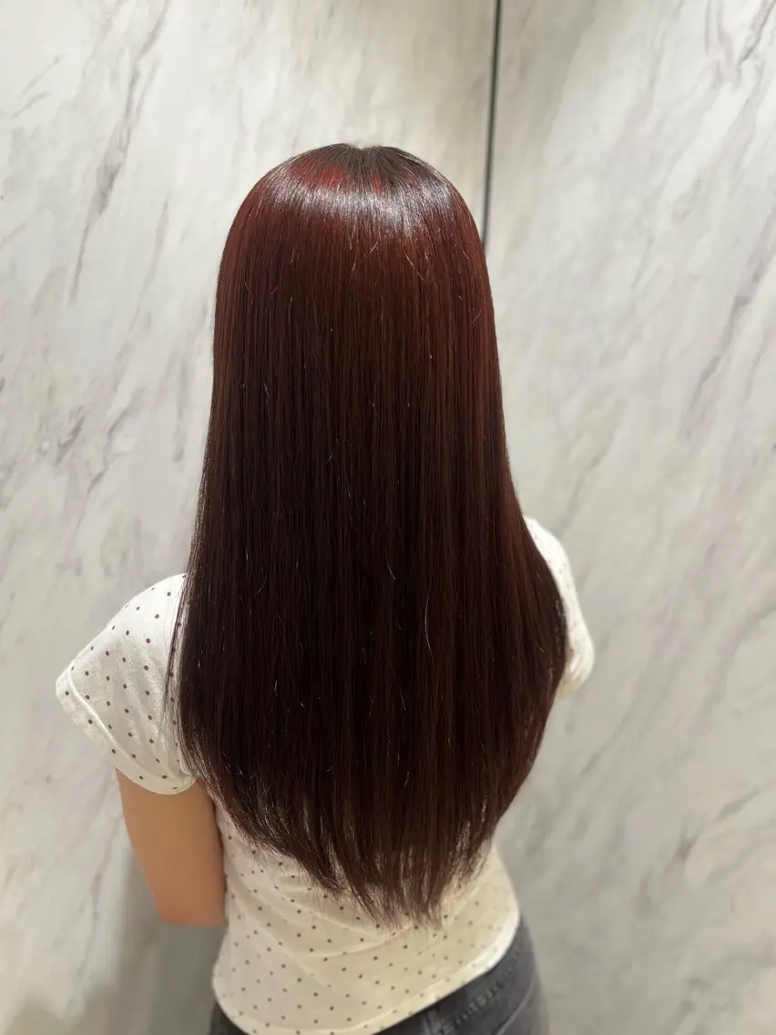ロング カラー カット トリートメント Aina🩶 レディースカット🩶のヘアスタイル