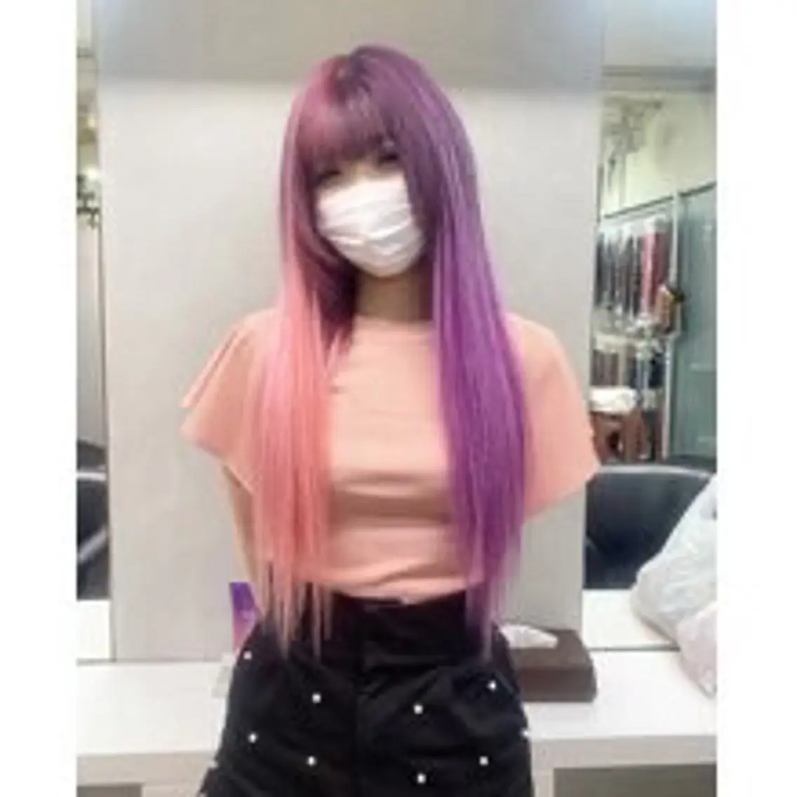 ロング シールエクステ エクステ エクステ ｳｲｷ/羽エクステ シールエクステのヘアスタイル