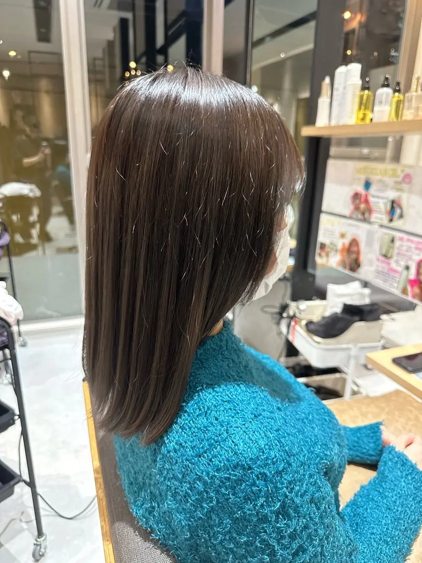 ミディアム カラー 🫧のばた /クム川越🫧のヘアスタイル
