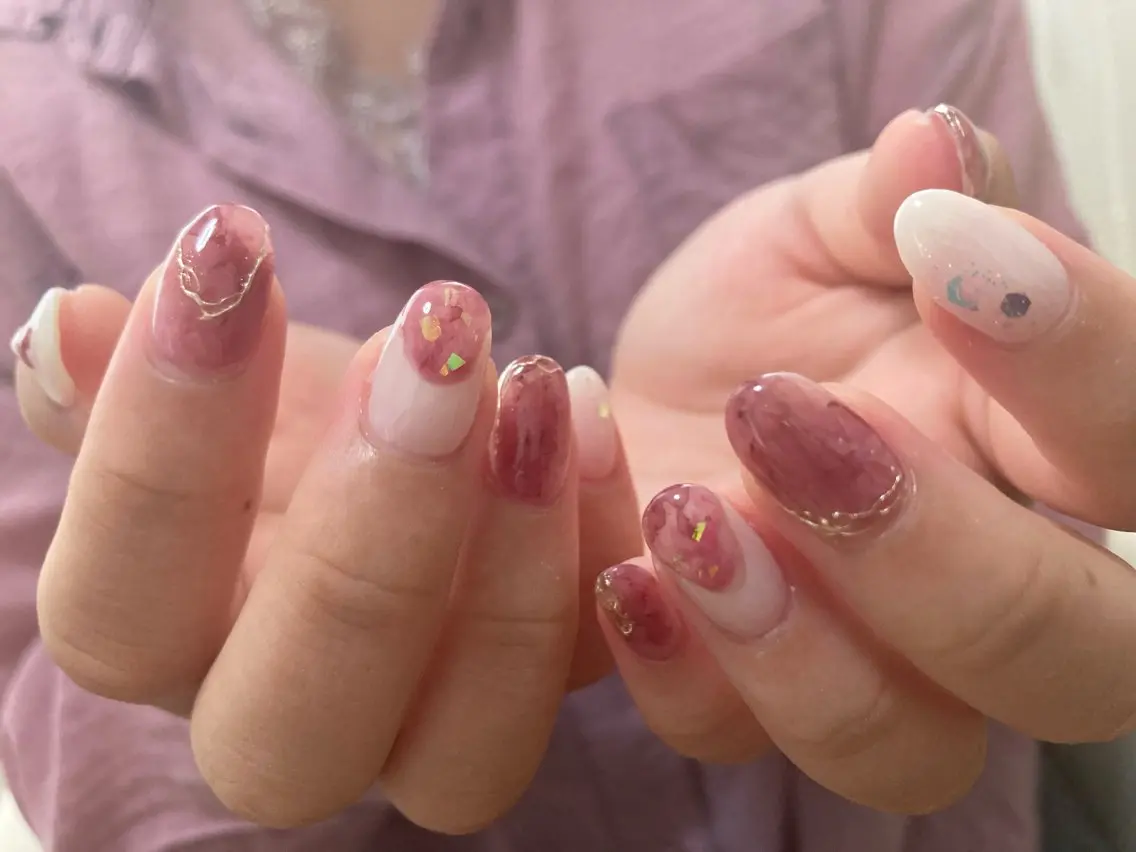 ネイル ハンドネイル NAILSALON NUIT.[ニュイ]のネイルデザイン