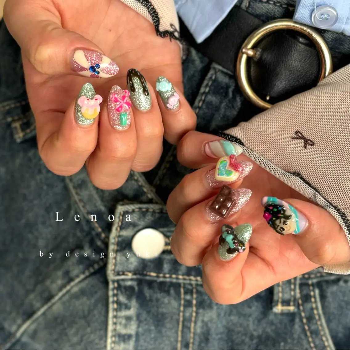 ネイル ハンドネイル Tielu Yukiのネイルデザイン