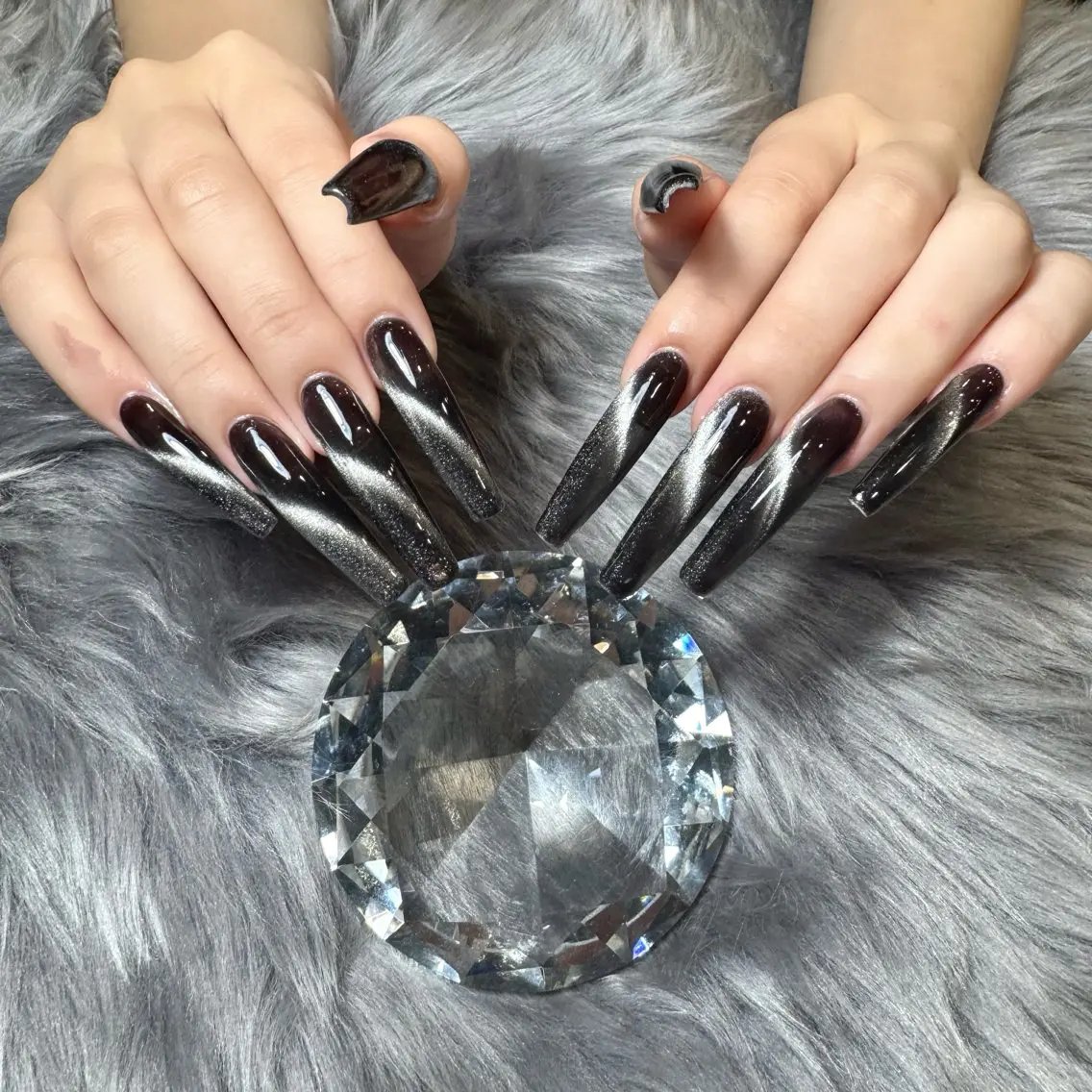 ネイル ロングネイル ネイルチップ ハンドネイル Doris Nail Salonのネイルデザイン