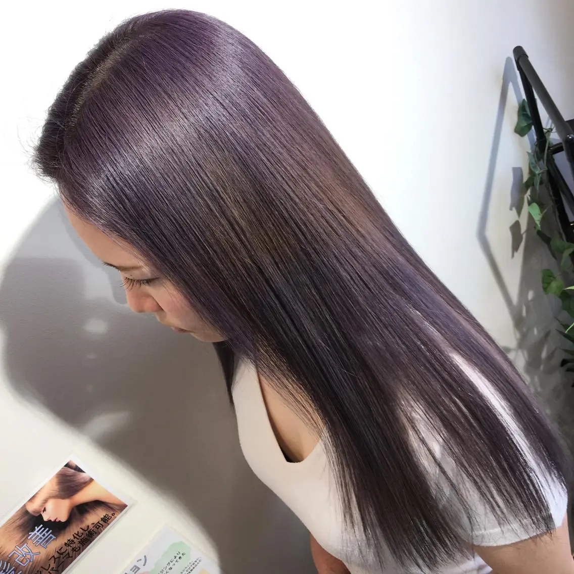 ロング カラー アディクシーカラー ブリーチ ケアブリーチ トリートメント 橋本 慶司のヘアスタイル