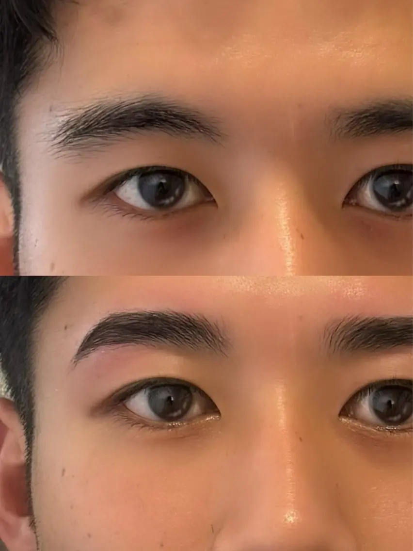 メンズ アイブロウ メンズアイブロウ ワックス脱毛 眉カット その他(アイブロウ) 渋谷・表参道サロン yukaの眉毛・アイブロウイメージ