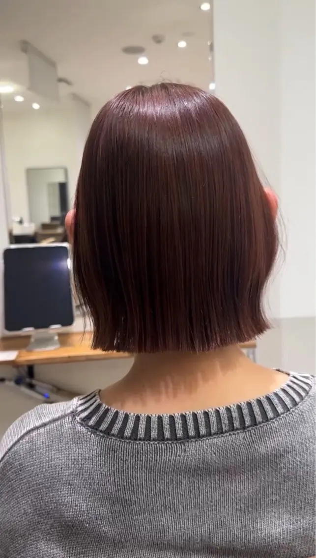 ショート カット ヘアカラー かのん /ボブ特化/大阪梅田のヘアスタイル