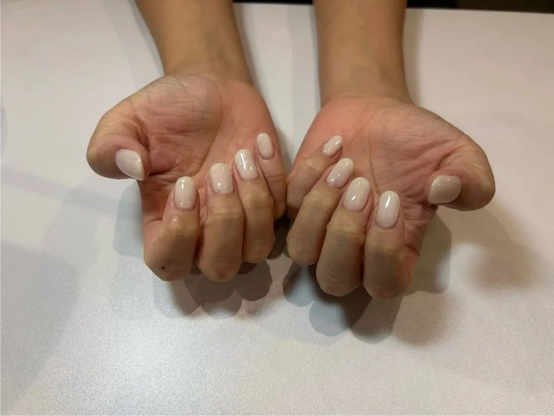 ネイル 阿部 まきほのヘアスタイル