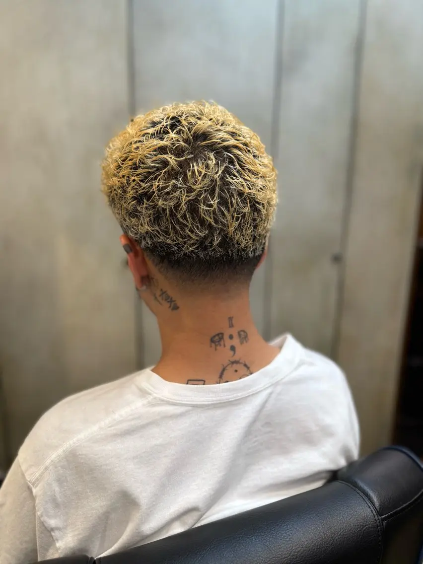 ショート メンズ 坂本 虹昂のヘアスタイル