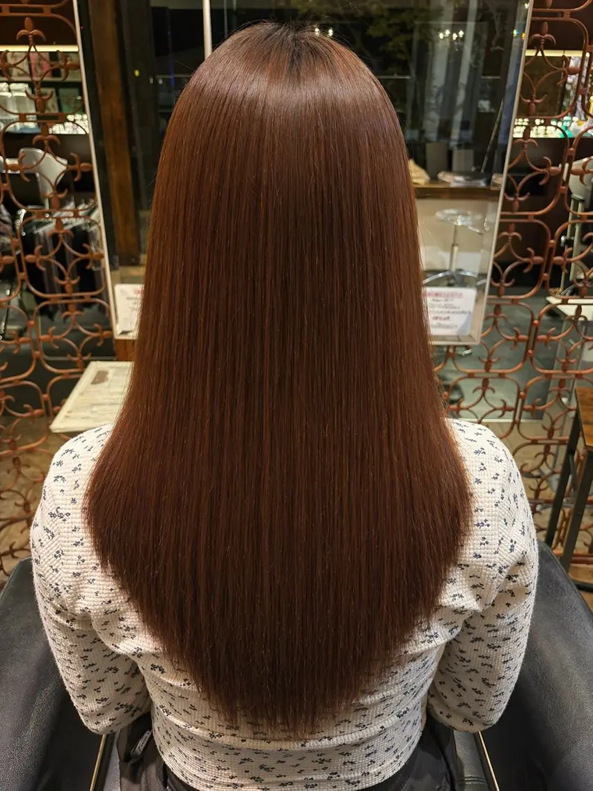 【ご新規様限定】朝ラクストレート💚アイロンいらずのまとまり髪に！🍀の写真