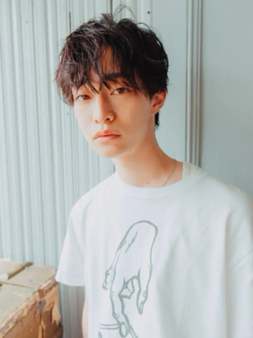 パーマ メンズ カット パーマ Amaris はらだのヘアスタイル