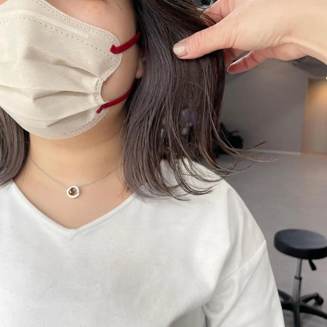 ショート カラー カット ヘアカラー 倉辻 香奈子のヘアスタイル