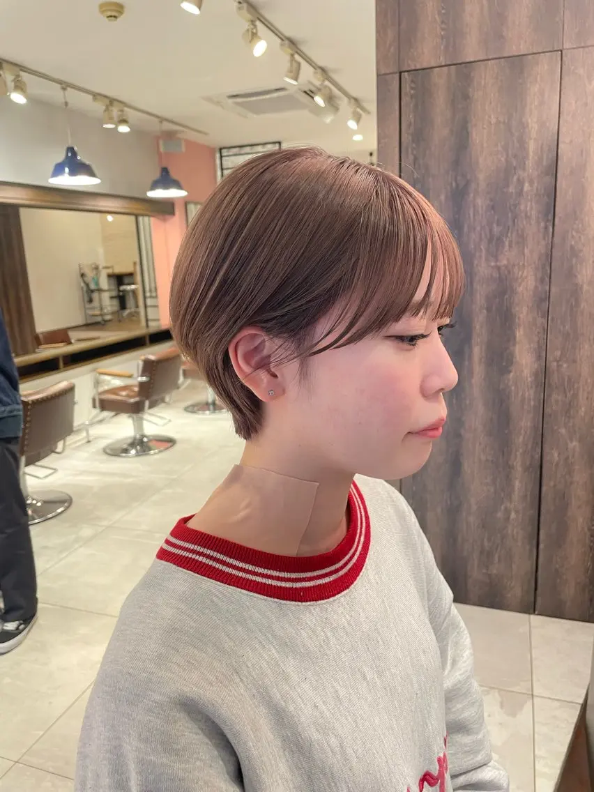 ショート 似合わせカット ショートヘア 西野 優夏のヘアスタイル