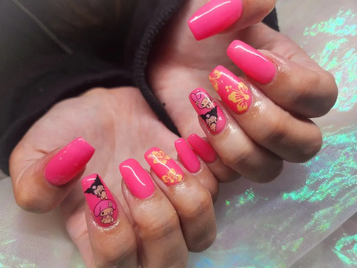 ネイル ハンドネイル 💜bora .のネイルデザイン