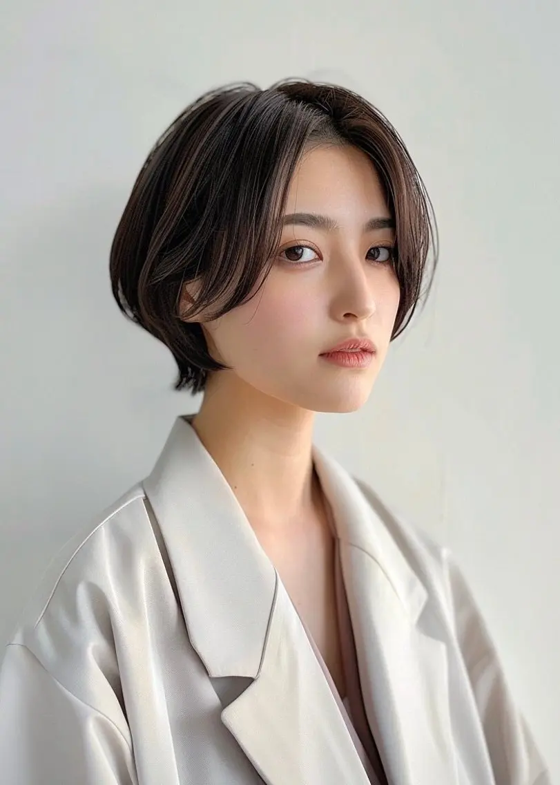 ショート ハンサムショート ショートヘア メンズ特化 刈り上げない/金井のヘアスタイル