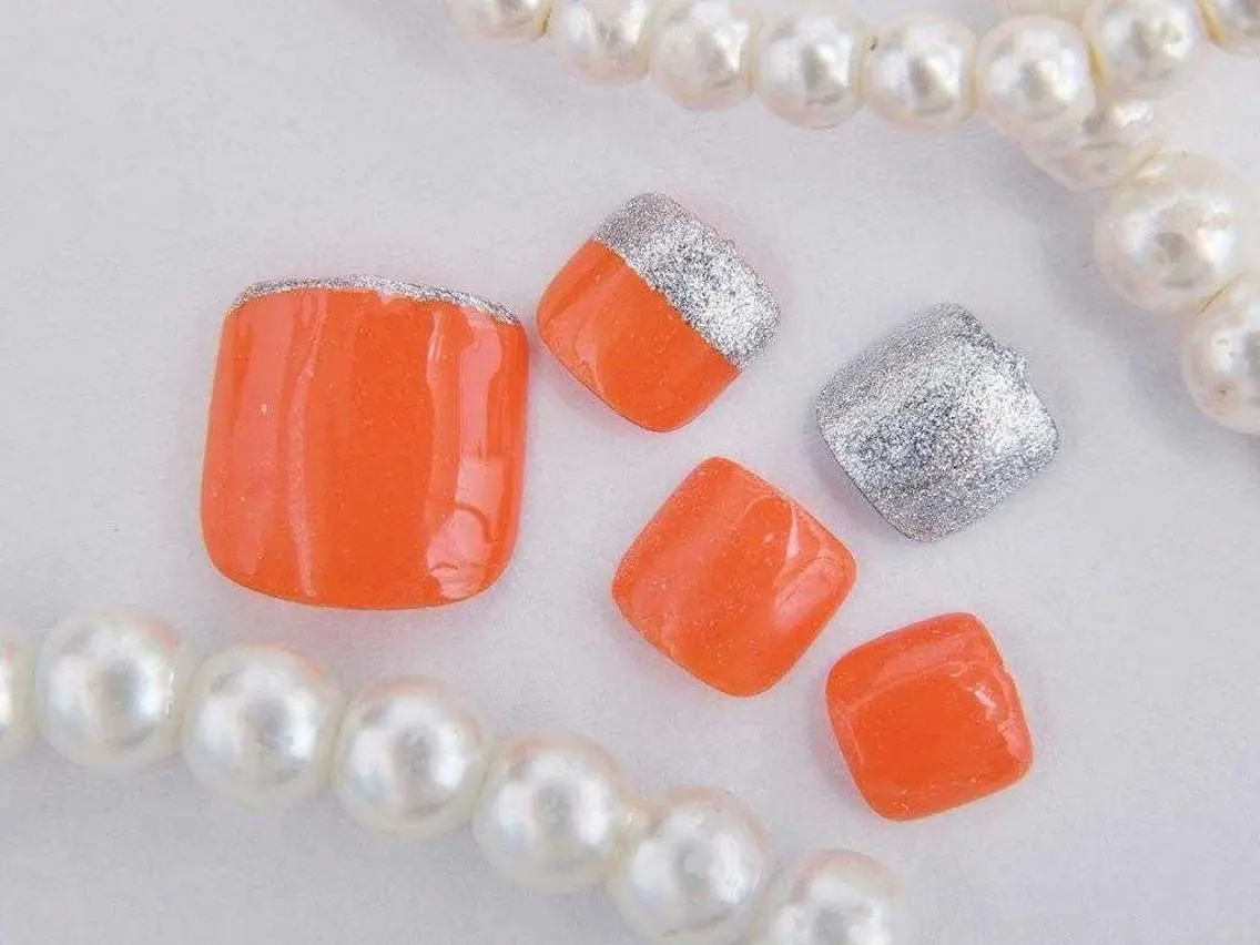 ネイル 桜ネイル フラッシュネイル フットネイル ジェルネイル キラキラネイル Tiary Nail Yのネイルデザイン