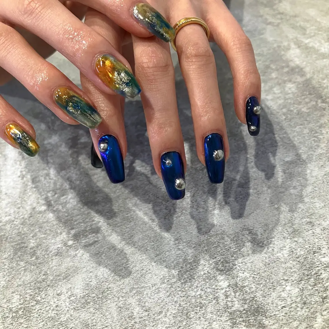 ネイル ハンドネイル nail salon A'n bijouのネイルデザイン
