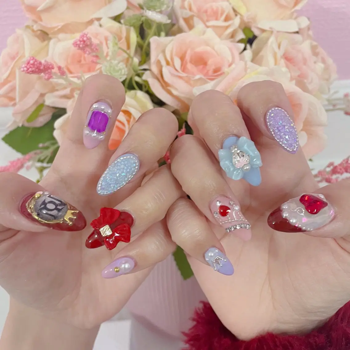 ネイル ハンドネイル オーナーネイリスト MAKIのネイルデザイン