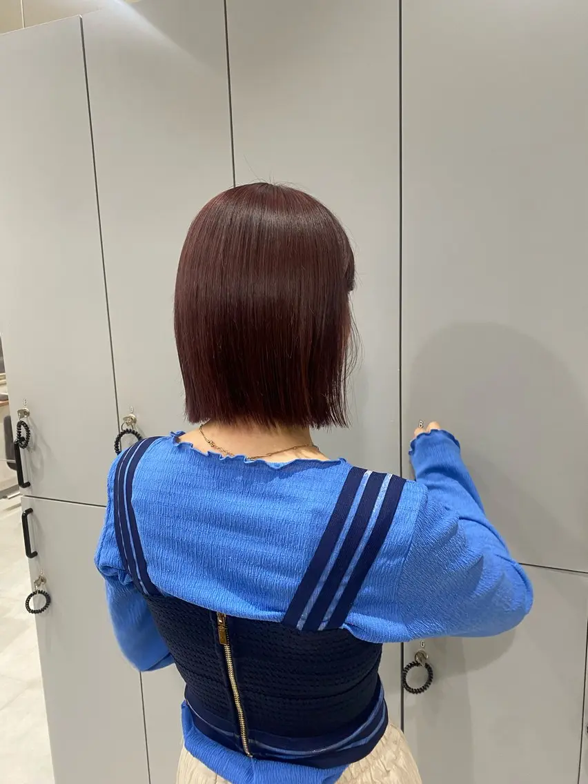 カラー🌻🍃オージュアヘアマスク付きの写真