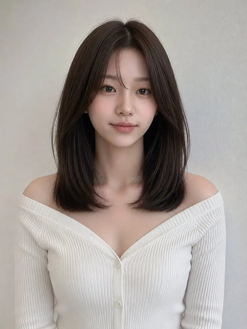 ミディアム カラー ブラウンカラー 韓国風ヘア ヘアカラー COCO / ayaneのヘアスタイル